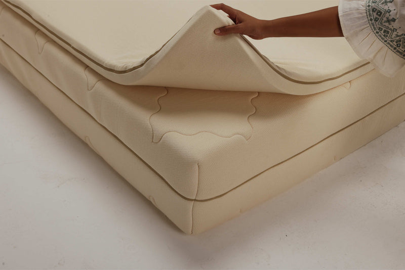 Kasiemobi 100% Natural Organic Soft Latex Mattress Topper